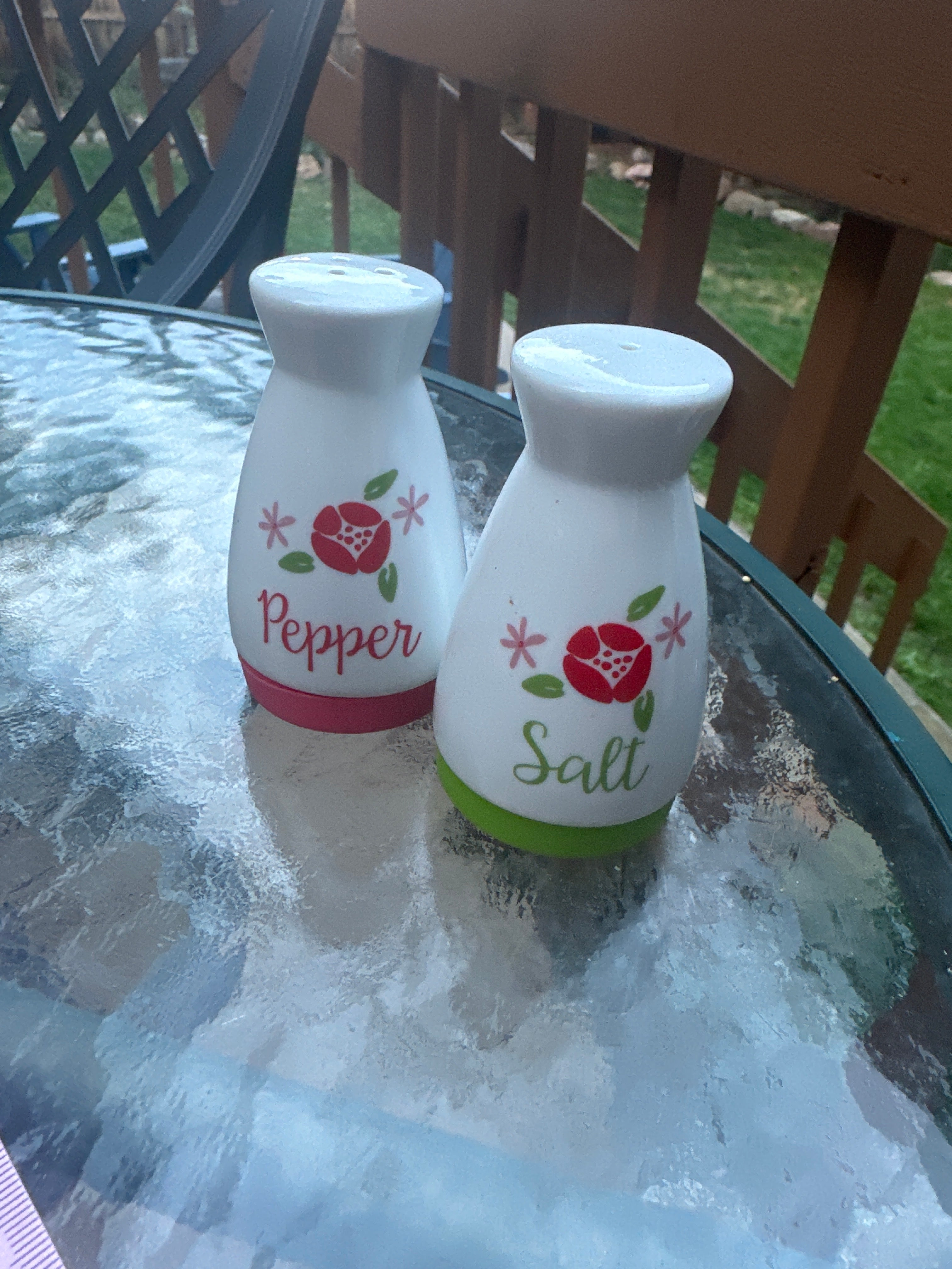 Charming Salt and Pepper Shakers
