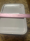 Vintage Enamelware Fridge Dish With Lid