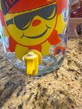 Vintage Lipton Sun Tea Jar — Retro Glass with Lid, Made in USA