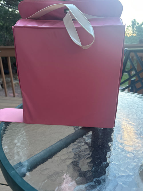 Vintage 1960’s Pink Vinyl Ballet Box