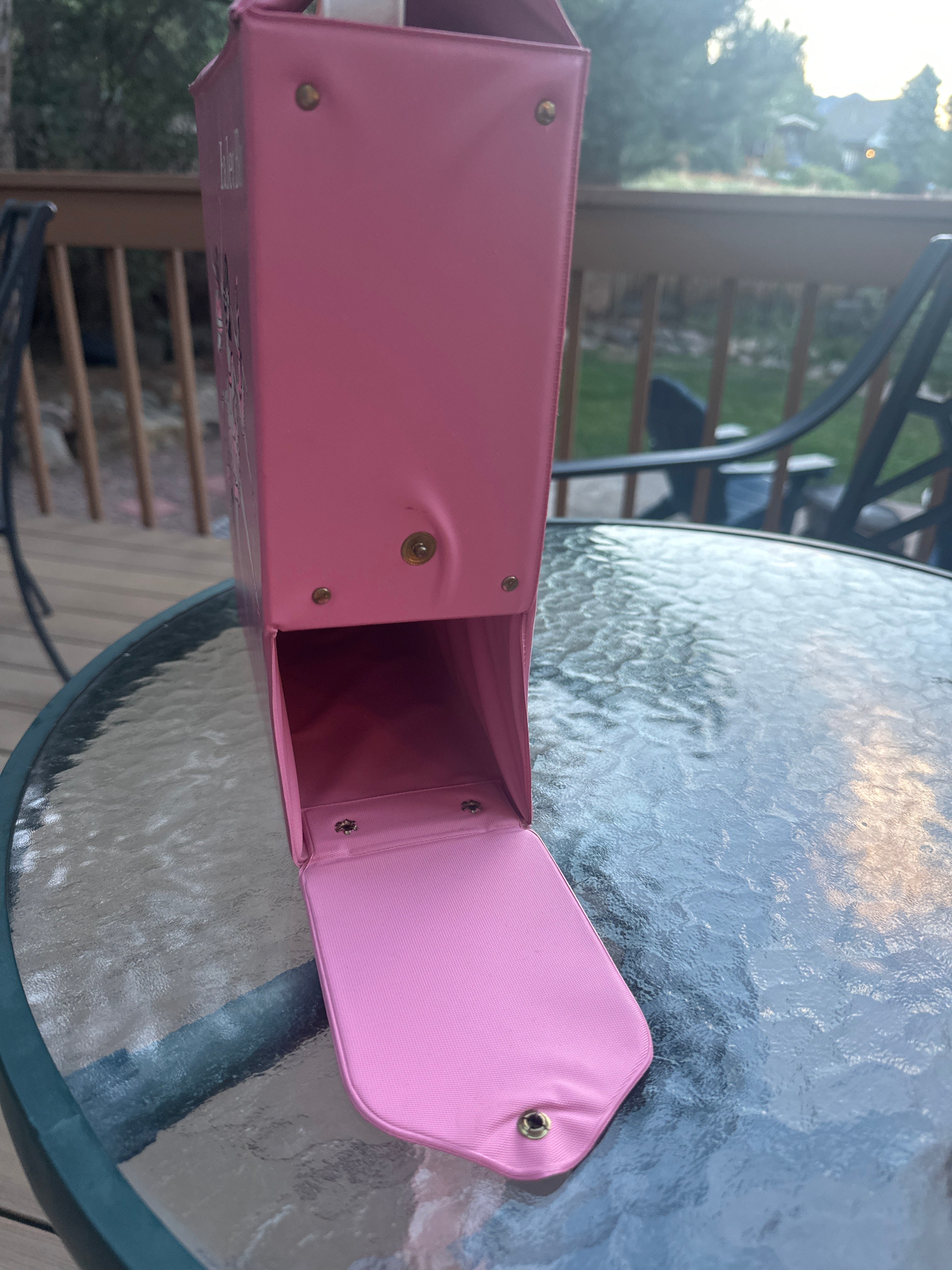 Vintage 1960’s Pink Vinyl Ballet Box