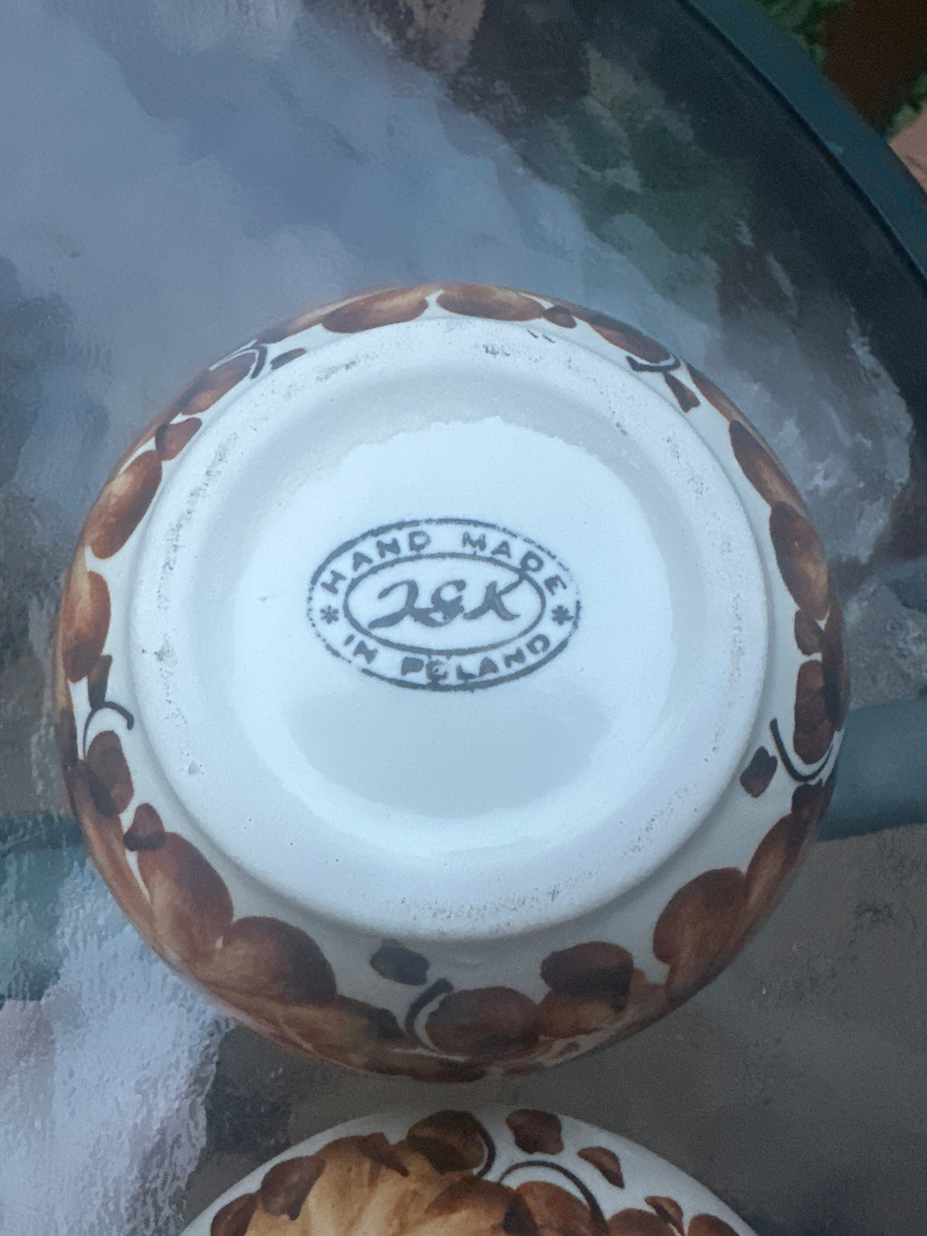 Rare Vintage Ceramic Apple Baker